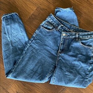 Classic Blue Straight Leg Jeans